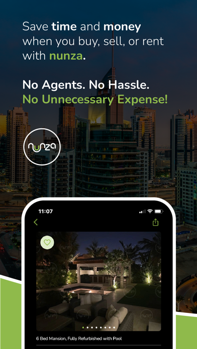 Nunza Real Estate Screenshot