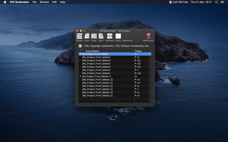 Screenshot #2 pour PDF Bookmaker