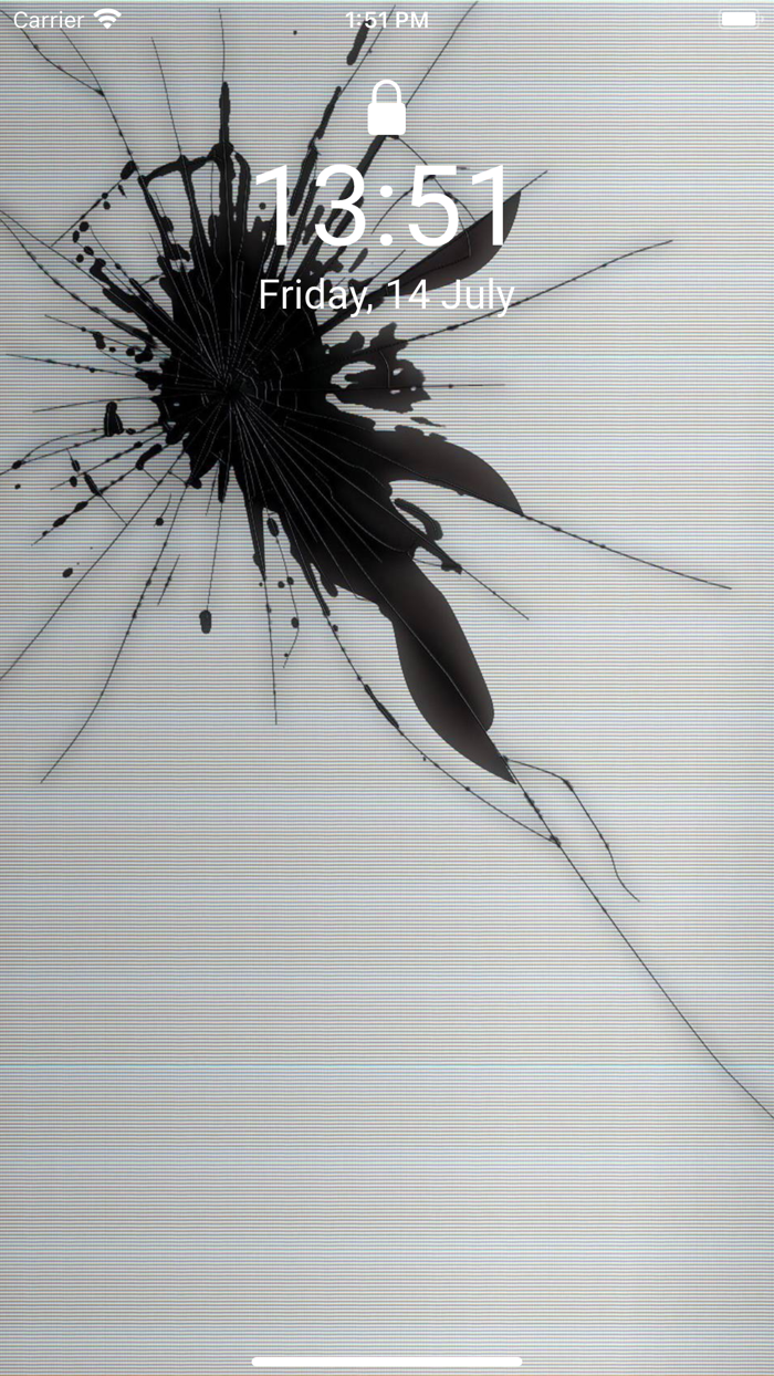 Live Broken Screen - Wallpaper