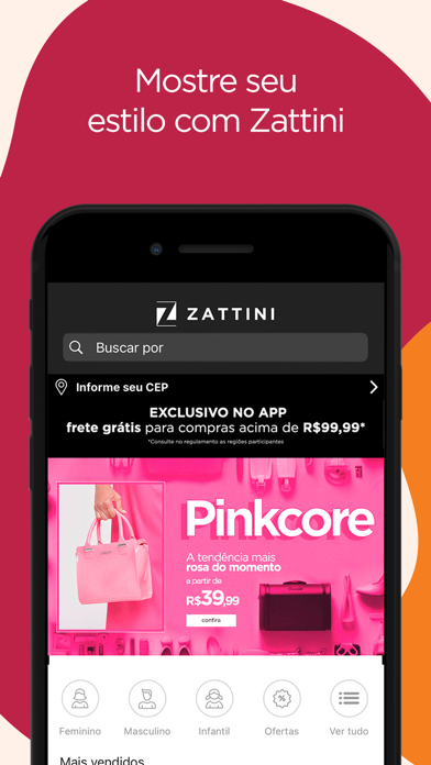 Screenshot #2 pour Zattini: ofertas de roupas