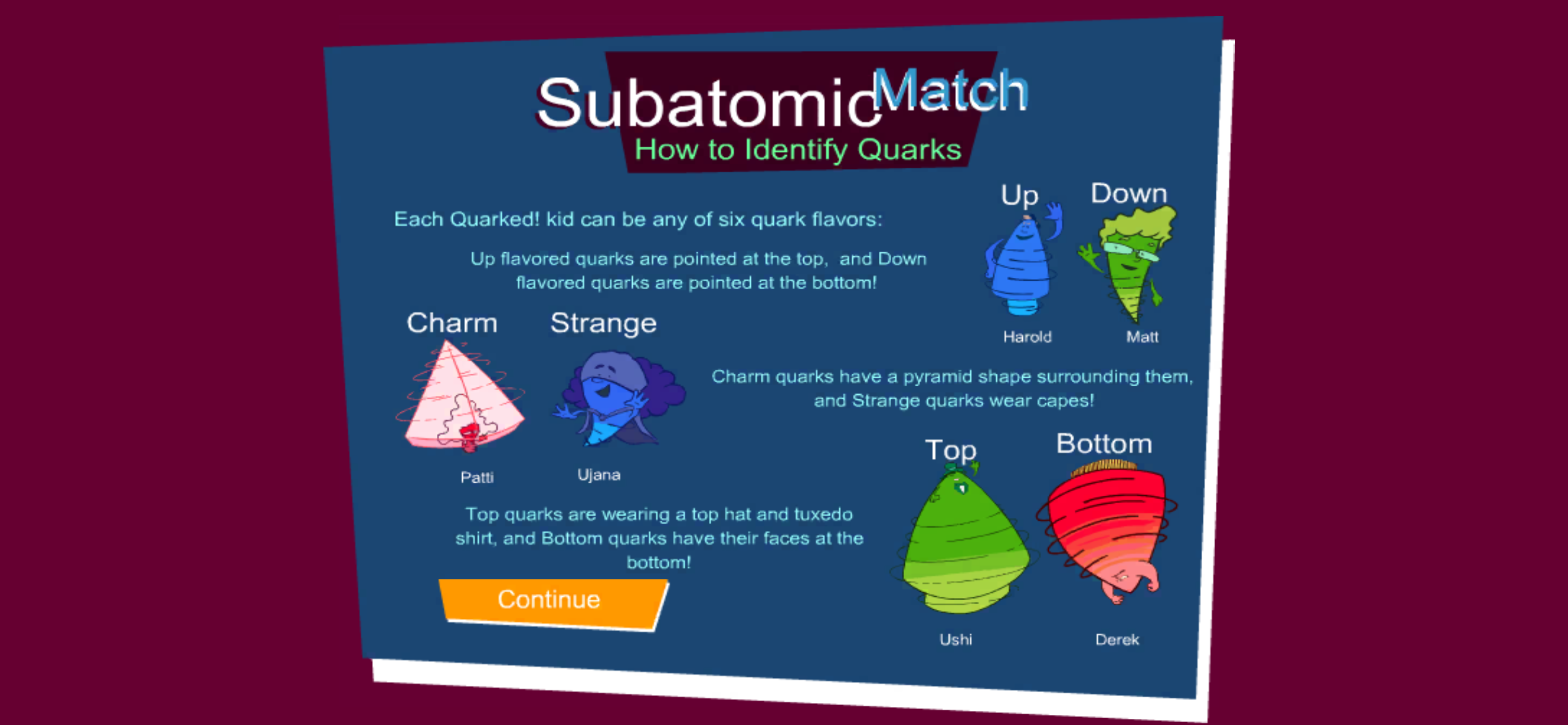 Quarked! Subatomic Match