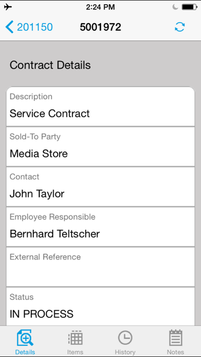 Screenshot #3 pour SAP CRM Service Manager