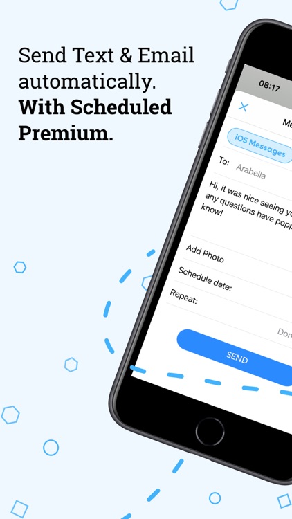 Scheduled for Messages & WA