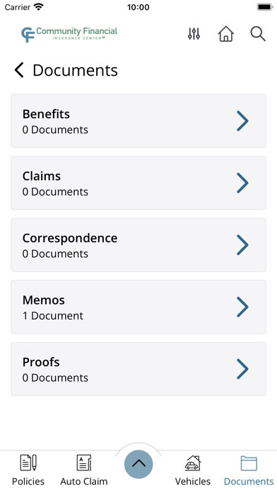 Community Financial Mobile Screenshot