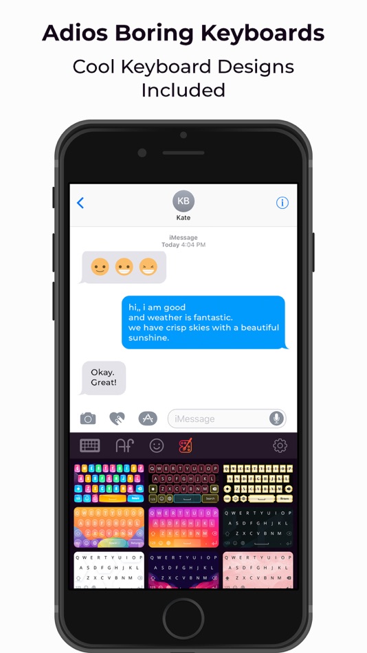 #5. Font Party: New Keyboard Fonts (iOS) 来自: Daneco Ltd.