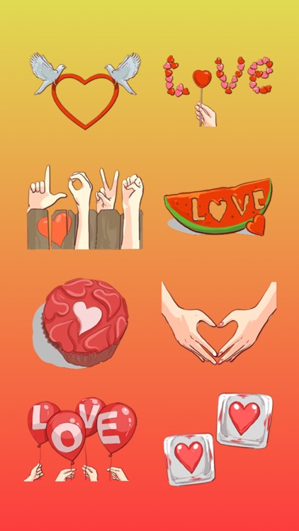 All about love Stickers screenshot-4
