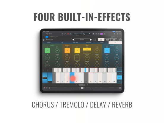 BLEASS Omega iPad screenshot 4 - Music app