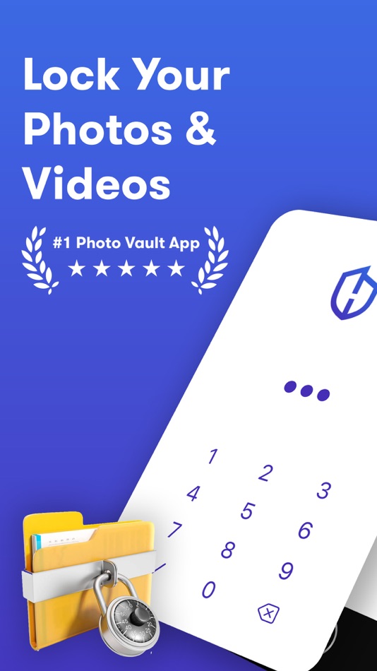 #1. Hider Secret Photo Video Vault (iOS) 由: MobiRoller