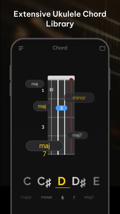 Ukulele Tuner:tune,chord,learnのおすすめ画像3