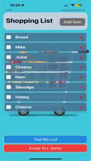 easy shopping lists iphone capturas de pantalla 1