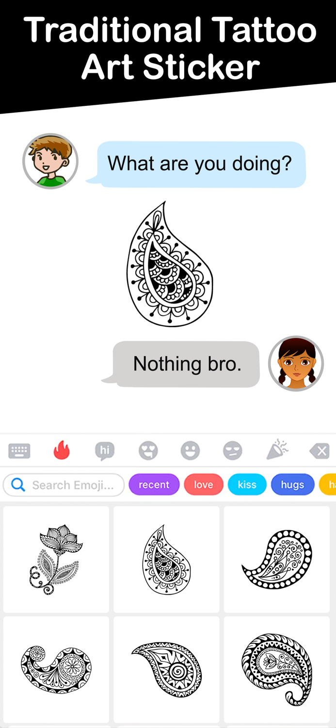 Traditional Tattoo Art Sticker