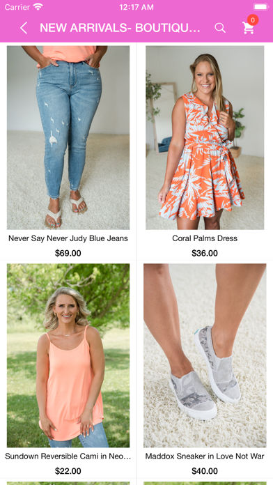 Kelly Ford Blessed Boutique Screenshot
