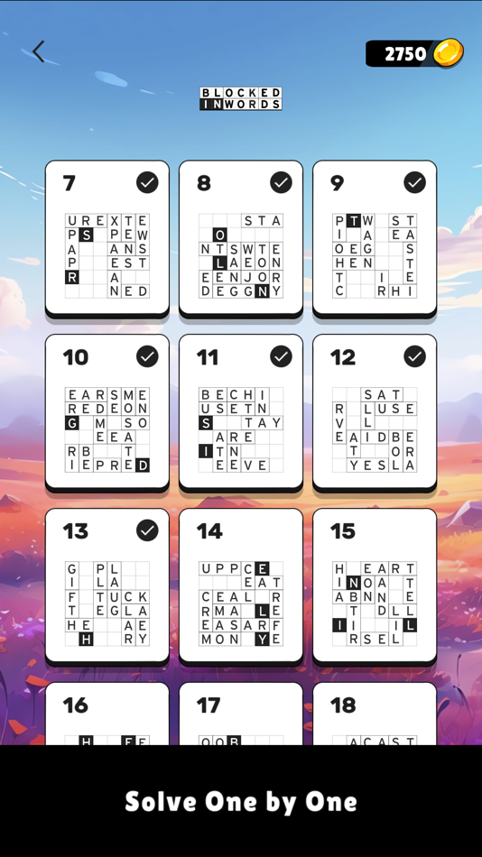 #5. Blocked In Words (iOS) 由: Sour Green Plums