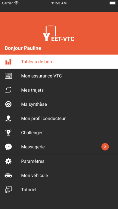 Screenshot #1 pour YEET-VTC