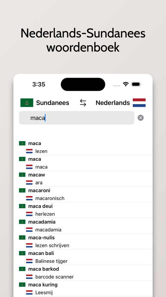 #3. Sundanees-Nederlands (iOS) Podle: FB PUBLISHING LLC