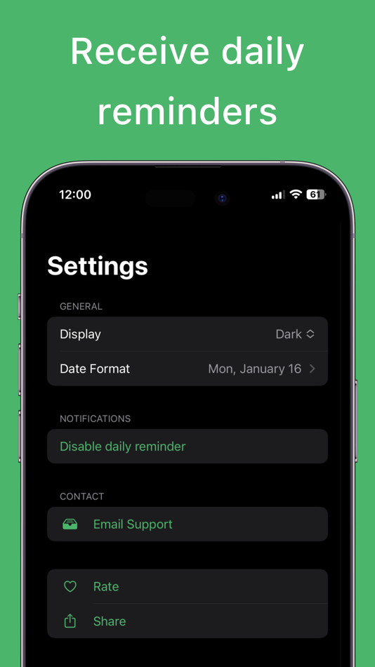 #3. Gratitude Log (iOS) By: Giorgio Network, LLC