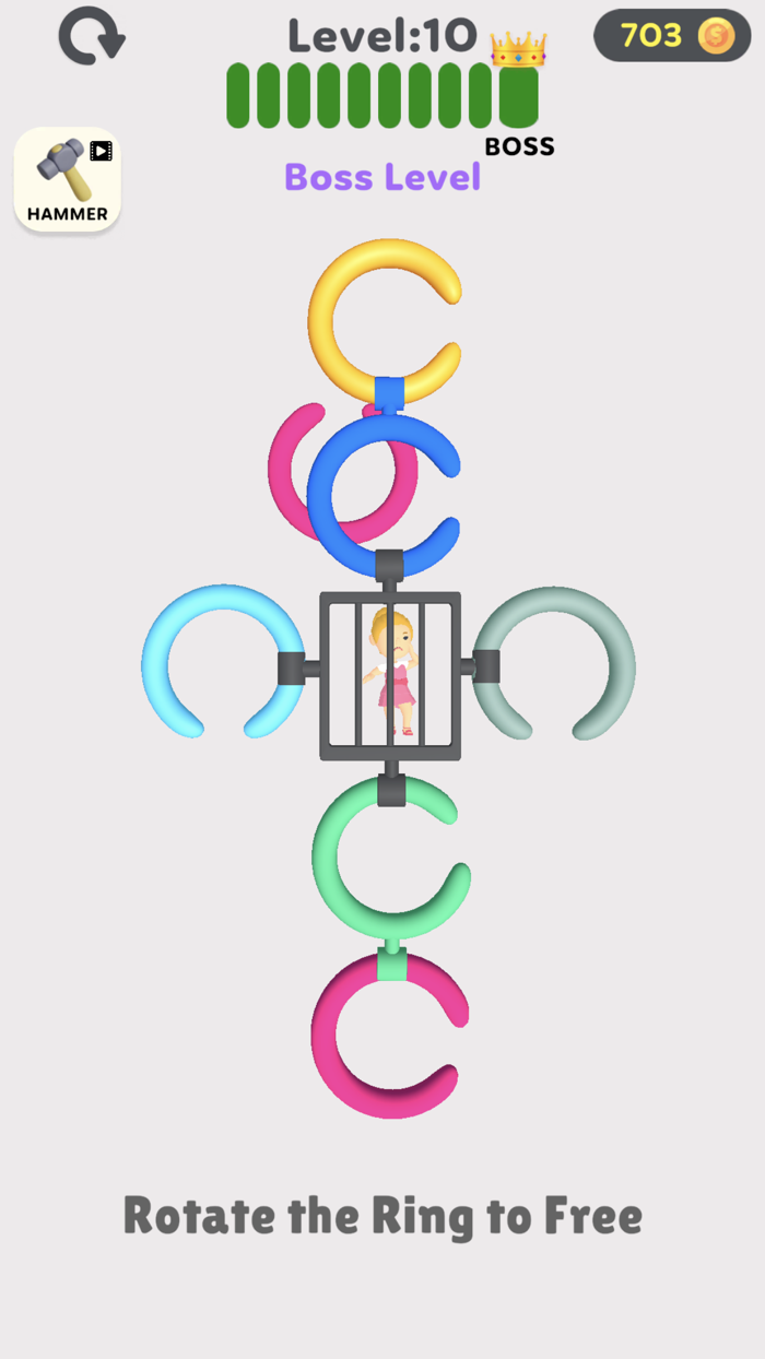 Circle Matrix Puzzle