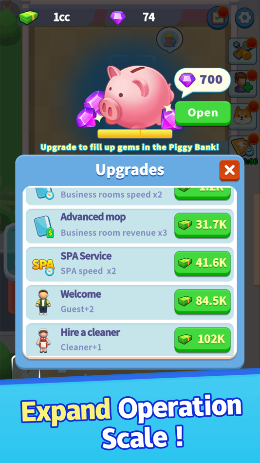 #5. My Mini Hotel: Idle Game (iOS) 由: RONGYUE GAMES