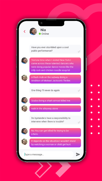 warmMatch - Dating & Chat Screenshot