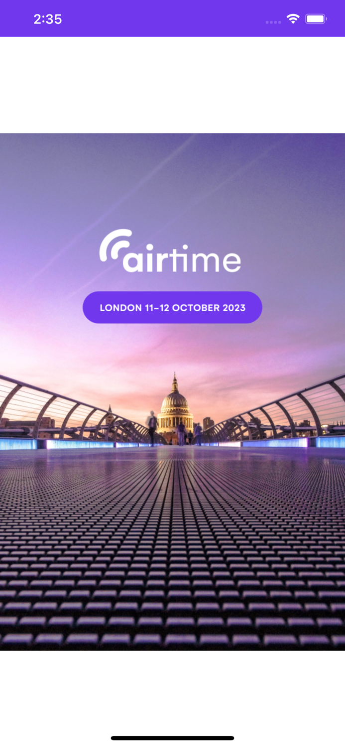 AirTime 2023 London