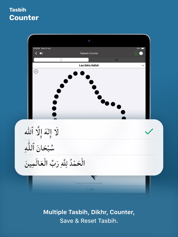 Islamic Calendar & Prayer Apps iPad screenshot 8 - Reference app