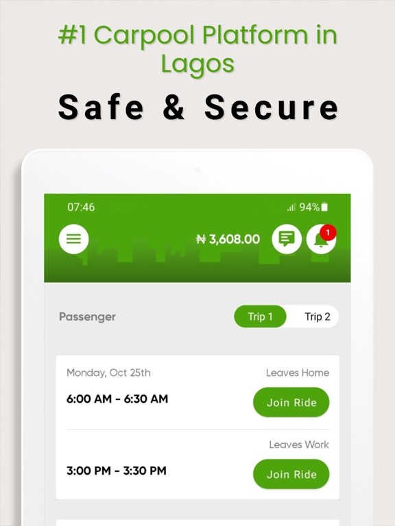 Screenshot #4 pour Parizzo Passenger – Carpool