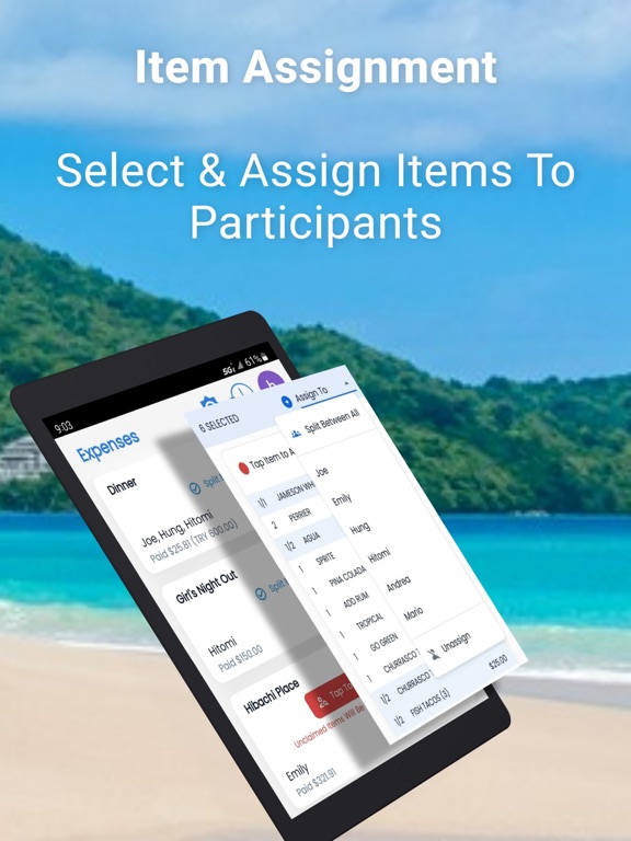 SplitPal - Expense Splitting iPad screenshot 3 - Finance app