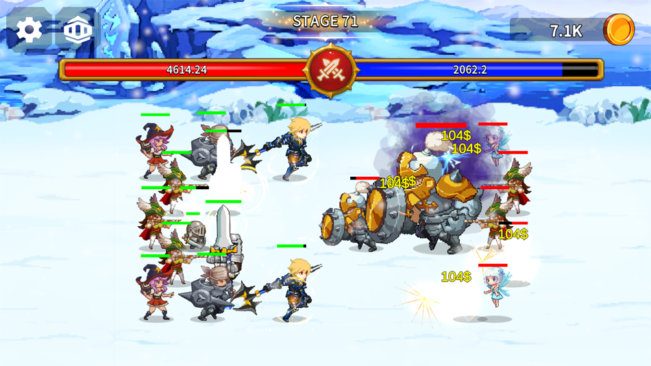 #6. Kingdom Wars Merge (iOS) 由: Springcomes Co., Ltd.