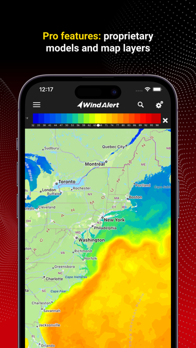 WindAlert: Wind & Weather Map Screenshot