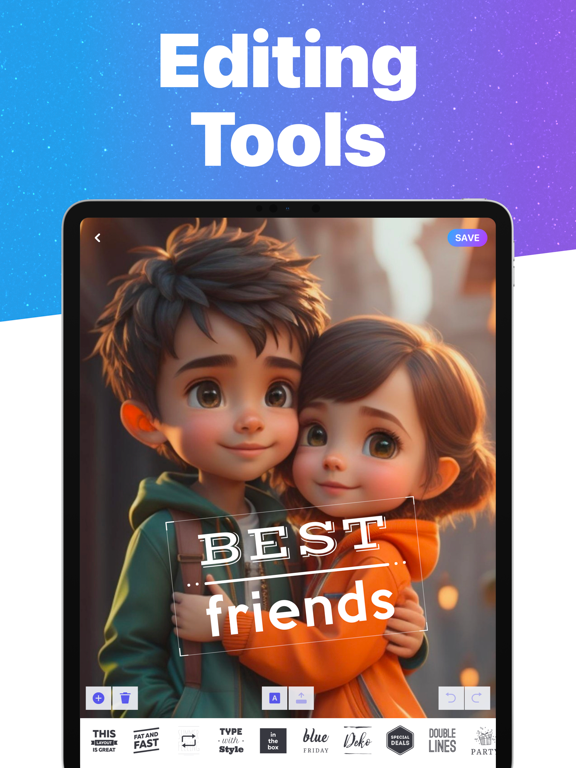 Cartoon Photo Generator iPad screenshot 4 - Photo & Video app
