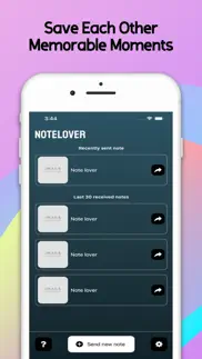 noteit drawing widget friends iphone capturas de pantalla 3