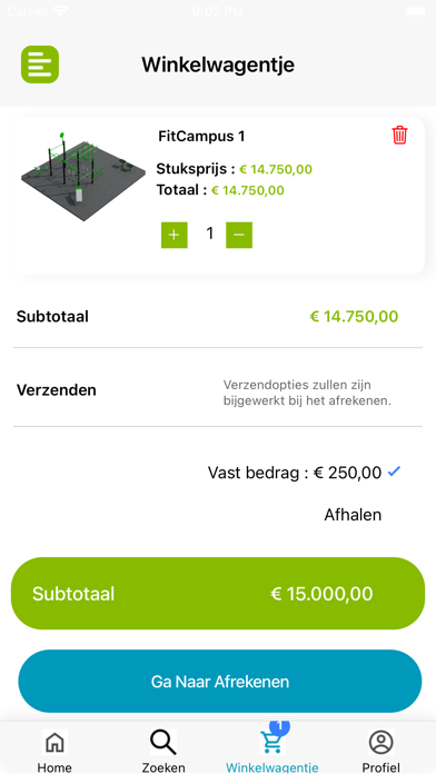 ABC Terreininrichting Screenshot