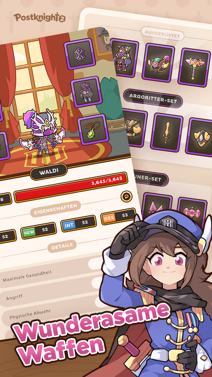 Postknight 2 Hack screenshot 2 - iOS game interface