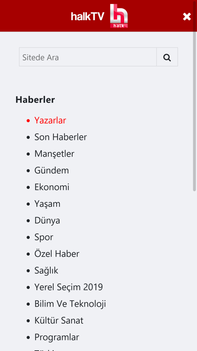 Halk TV Screenshot