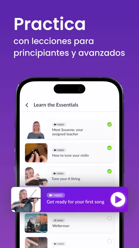 Aprende violín - tonestro screenshot 5 of 8