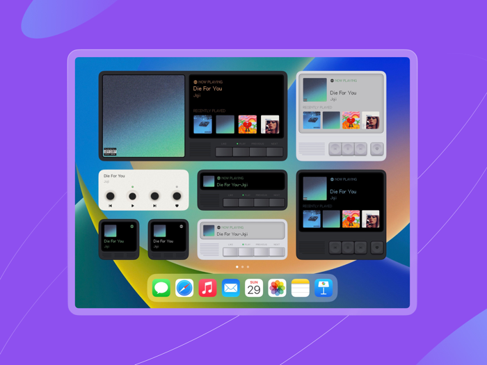 MD Vinyl - Music Widget