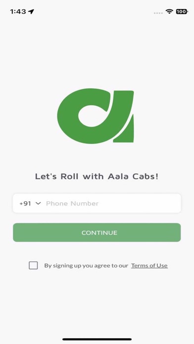 Aala Cabs Screenshot