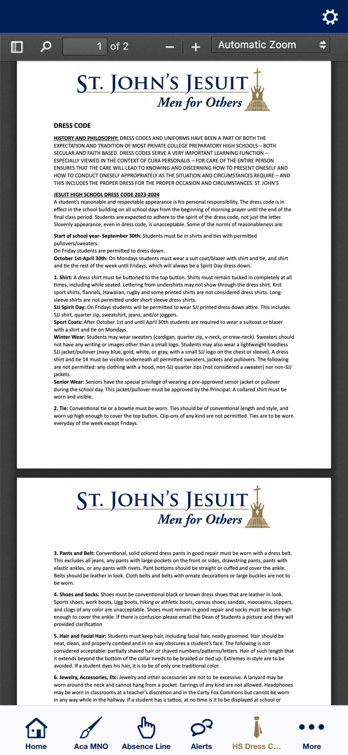 St Johns Jesuit HS and Academy