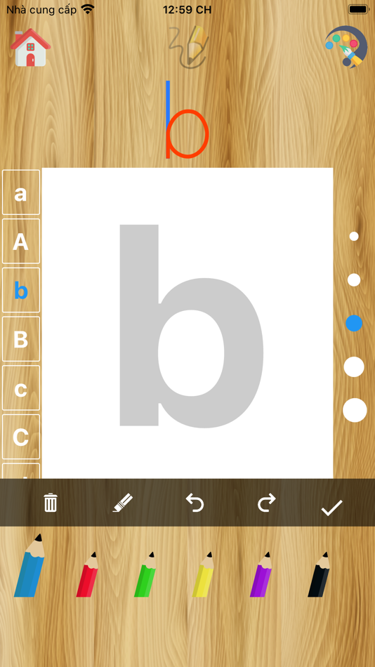 #2. Học Viết Tô Màu Chữ Cái ABC (iOS) 게시자: Dao Thi Thu Hien