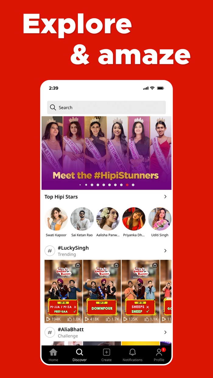 Hipi - Indian Short Video App