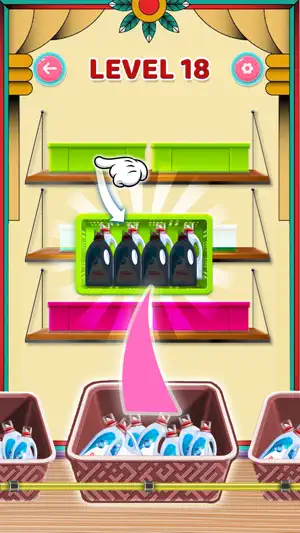 Fill the Shelves Organize Game screenshot 2