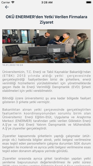 Osmaniye Korkut Ata Üni. Screenshot