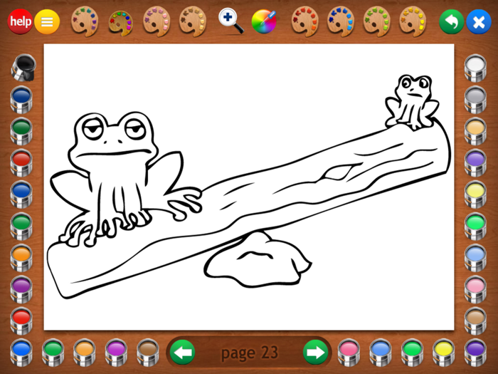 Silly Scenes Coloring Book