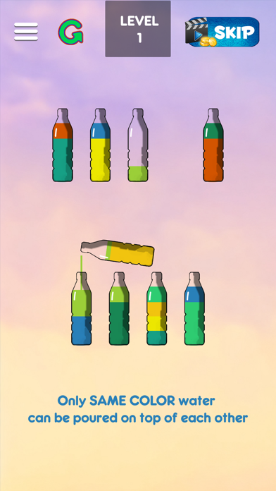 Chemical Sort: Color Puzzle Screenshot