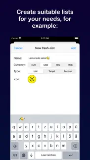 cashcounter: the cash manager iphone screenshot 1