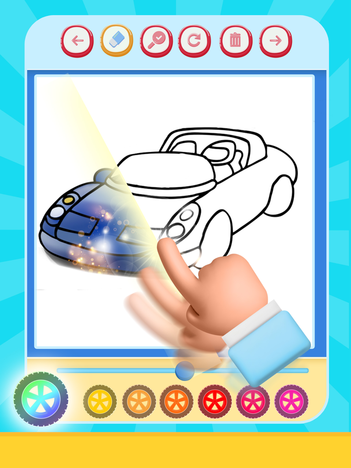 Cars Coloring Book Set