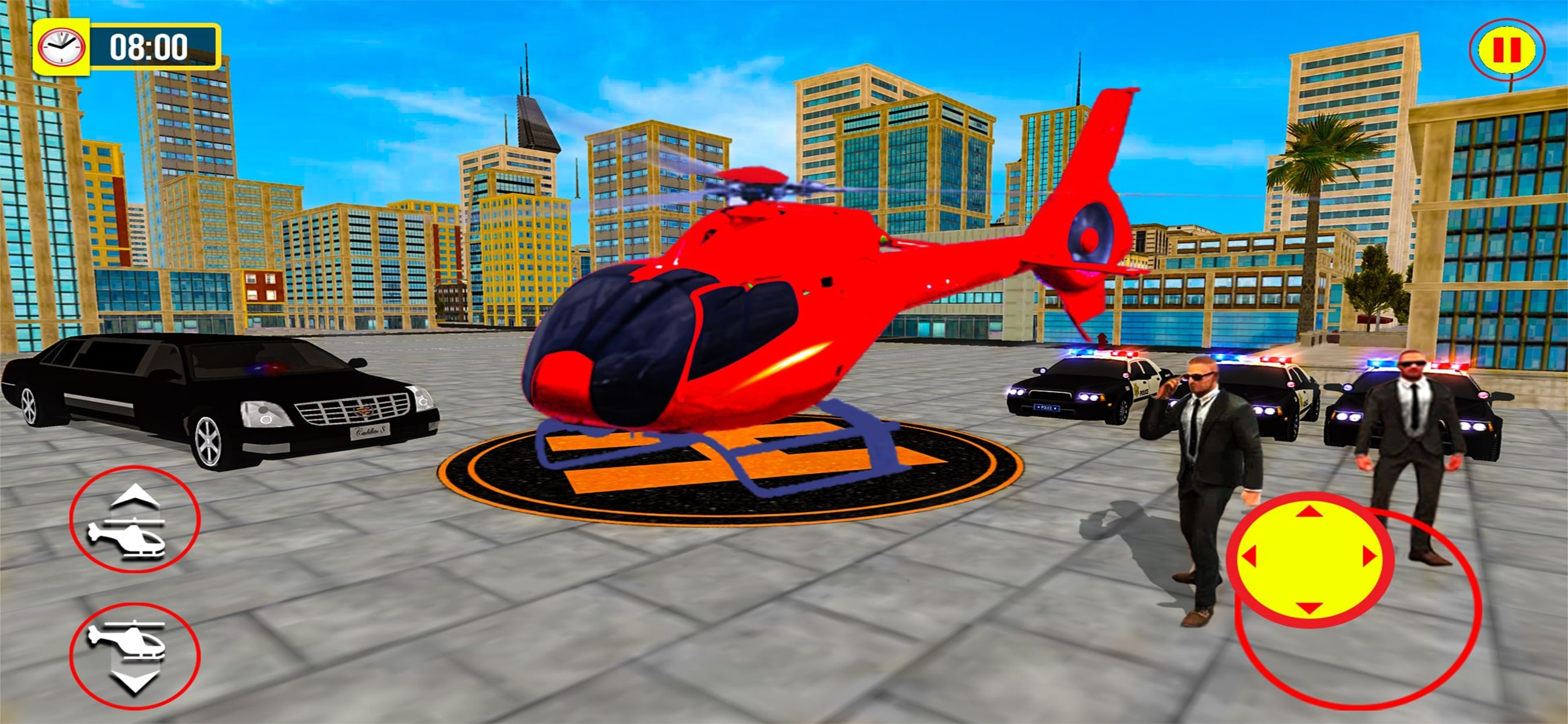 Modern police car driving game
