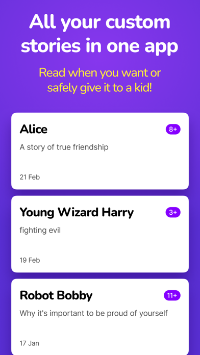 Magic stories - AI fairy tales Screenshot