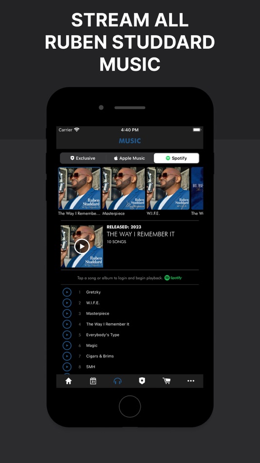 #5. Ruben Studdard (iOS) Podle: MySeat.com Media Inc.