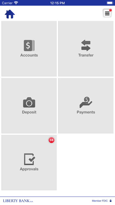 Liberty Bank Business Screenshot